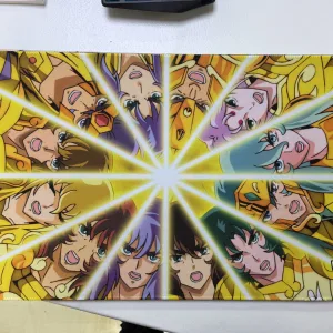 Playmat - Mousepad 35X60Cm Diseño Saint Seiya Caballeros del Zodiaco