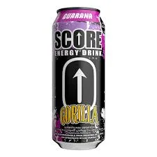 Bebida Energética Score Gorilla  473 cc (Compra valida en tienda fisica)