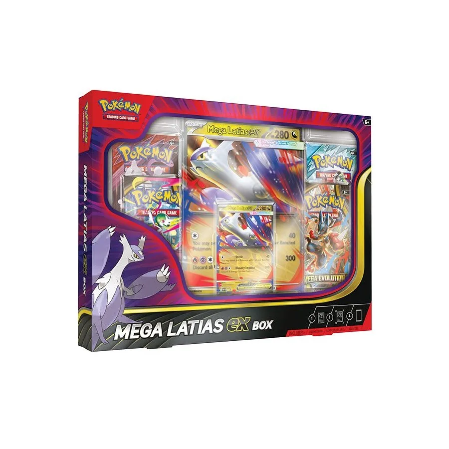 Cartas Pokemon TCG Mega Latias EX Box Ingles