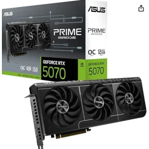 Tarjeta Grafica SFF-Ready Prime GeForce RTX™ 5070 OC Edition de 12GB GDDR7