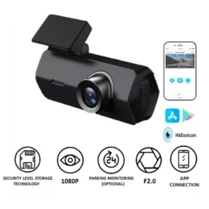 Cámara Móvil Dash Cam Hikvision K2, 1080p, con Mic, Wi-Fi 16gb a 128gb micro SD