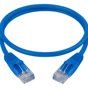 Cable Red Patch Cord Cat6 1Metro Azul