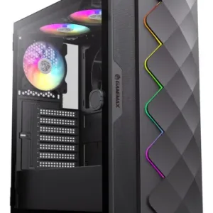 PC Gamer Armado Diamond CP Black, Procesador Intel Core i5 12400, Grafica RTX 3050 6Gb, Memoria Ram DDR5 16Gb, Almacenamiento SSD Sata 480gb, Placa Madre H610M K V2 Gigabyte, Fuente Poder 550w Silver Ice Gigabyte