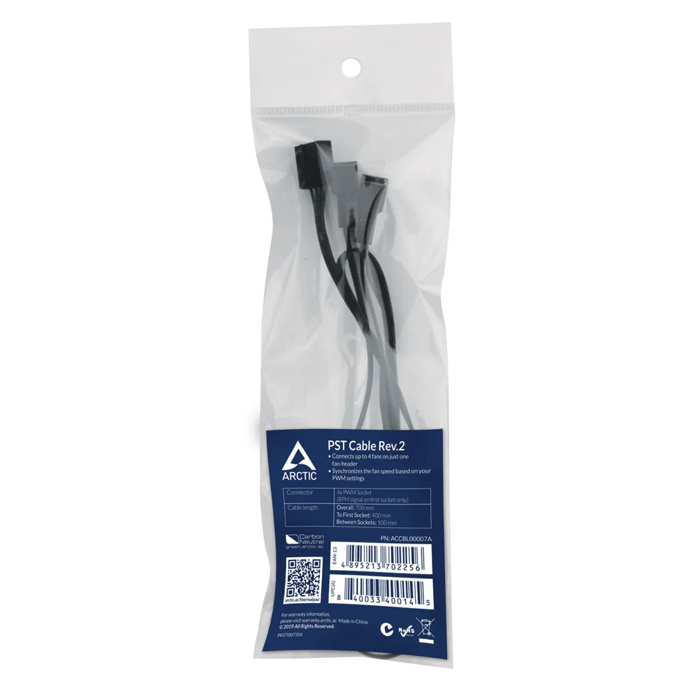 cable divisor de ventilador PWM de 4 pin ARCTIC