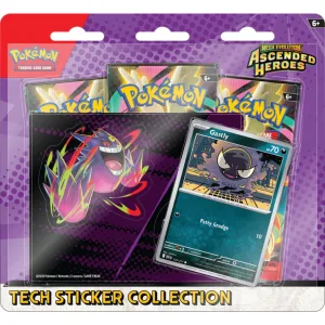 [PREVENTA 05/02/2026] Mega Evolution: Ascended Heroes - Tech Sticker Collection Gastly Mega-Gengar - Español