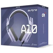 Auriculares Astro Gaming A10 Gen 2 - Auriculares circumaurales con micrófono abatible para silenciar - Controladores de 32 mm, compatibles con PC - Lila