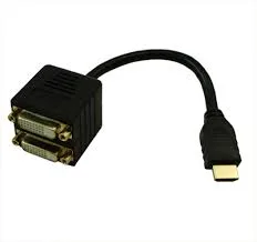 Cable Splitter HDMI Macho a 2 DVI-D Hembra