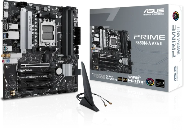 Placa Madre Asus Prime B650M-A AX6 II