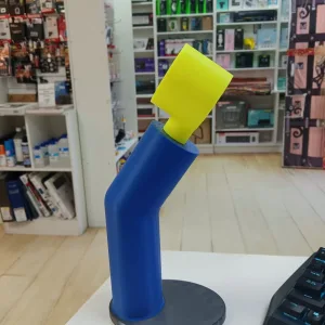 Soporte para Audifonos Impreso en 3D brazo de Lego Azul