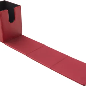 Ultra Pro Vivid Alcove Flip Card Box with Lid (Rojo) 100