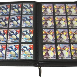 Carpetas para coleccionistas Alta Capacidad 16 Pocket Binder - The Black Archive TCG Cartas