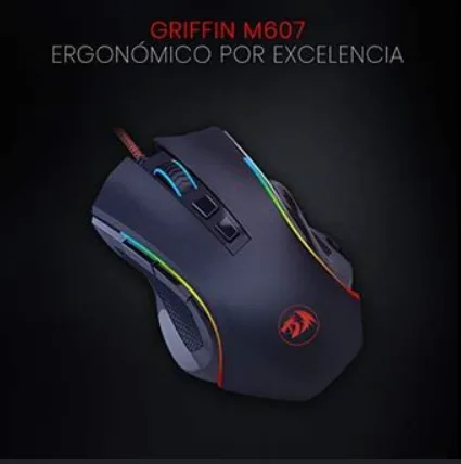 Mouse Redragon Griffin Negro M607