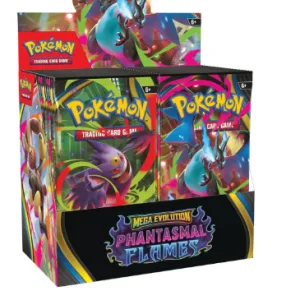 Sobre de Cartas TCG Pokemon Megaevolution Phantasmal Flames Inglés