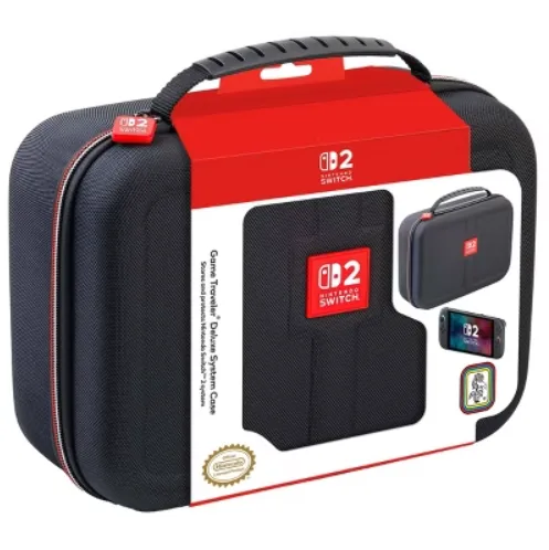 Funda/Estuche Nintendo Switch 2 Maleta de Viaje Deluxe Complete System Case.