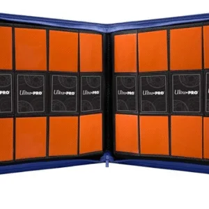 Carpeta Para Cartas TCG Ultra Pro Vivid 12 Pocket Zippered Pro-Binder Blue 480