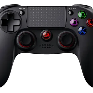 Control Joystick Gamer Redragon Juno G818 Bluetooth / Alambrico, Negro, Panel Táctil, Conector 3.5mm