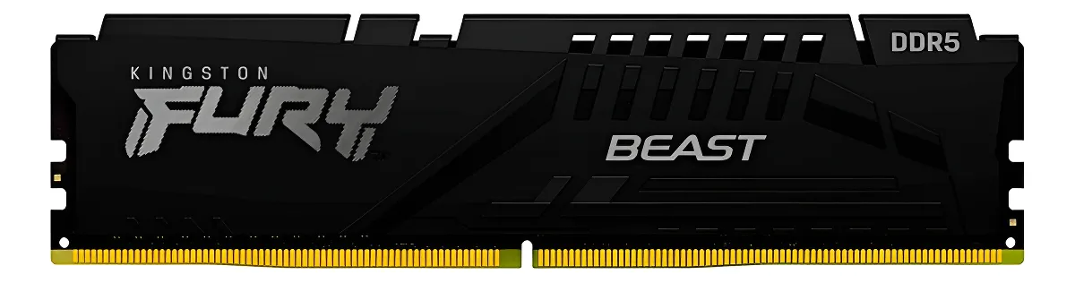 Memoria Ram Kingston Fury Beast Black Ddr5, 32gb 5600mt/s, Amd Expo / Intel XMP