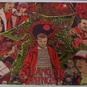 Playmat - Mousepad 35X60Cm Diseño Stranger Things 1