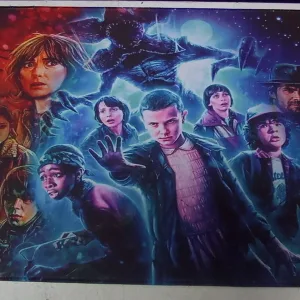 Playmat - Mousepad 35X60Cm Diseño Stranger Things 2
