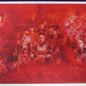 Playmat - Mousepad 35X60Cm Diseño Stranger Things 5