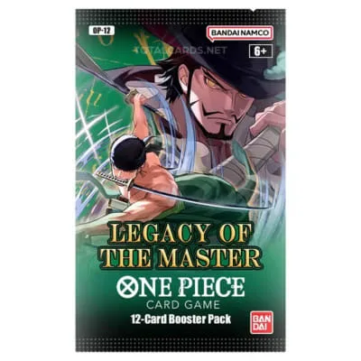 Sobre Cartas One Piece Legacy of the Master TCG (OP12) INGLES Booster Pack