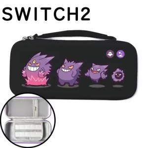 Estuche Funda Protector Nintendo Switch 2 Diseño Gengar No Oficial