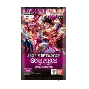 Sobre Cartas One Piece Fist of divine TCG (OP11) INGLES Booster Pack