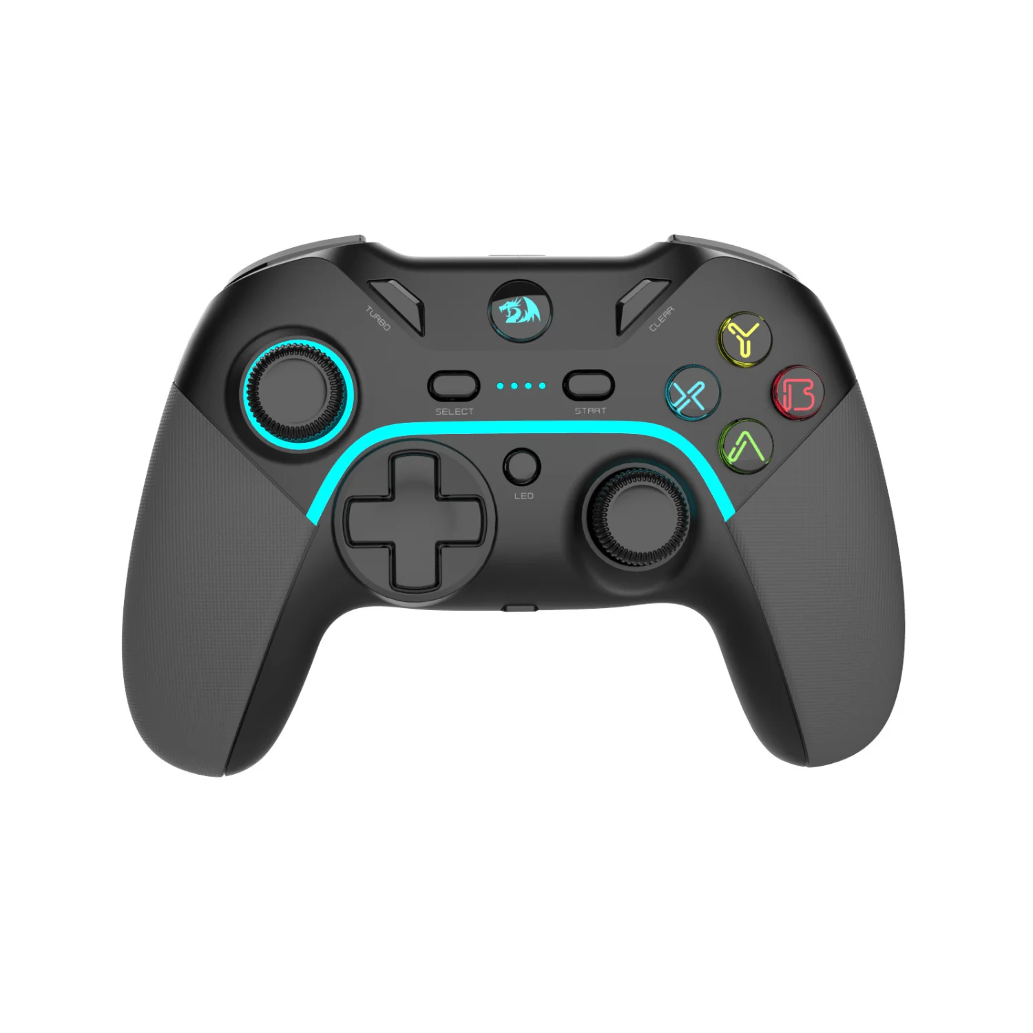 Control Joystick Gamer Redragon Harrow Pro G808 compatible PS3, PC, Android, Windows, Nintendo Switch - Negro