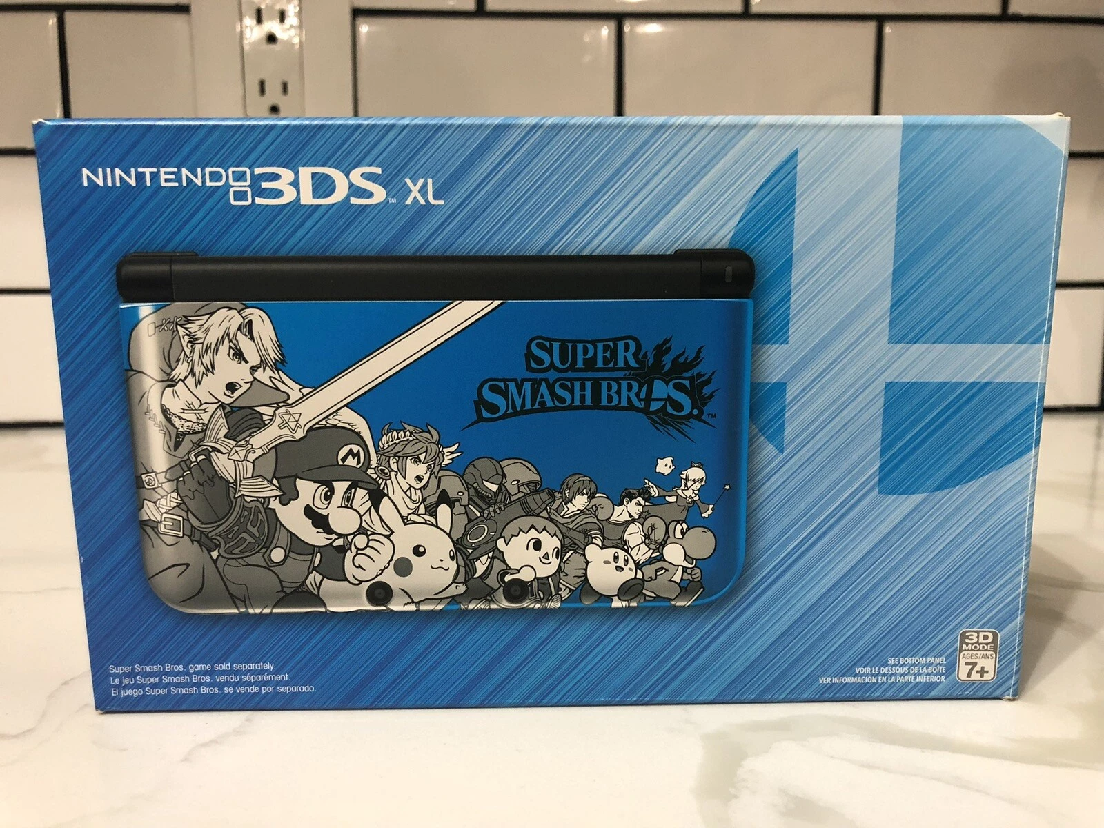 Consola Nintendo 3DS XL Super Smash Bros Edicion Limitada Azul