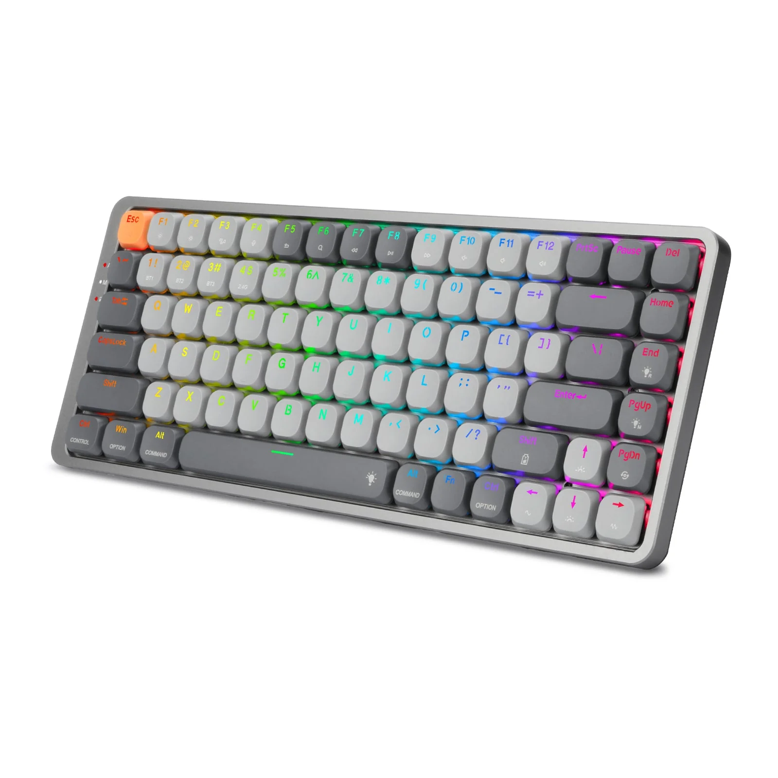 Teclado Gamer Redragon Azure 75% Low Profile K652GG-RGB-PRO Español Inalambrico - Imagen 9