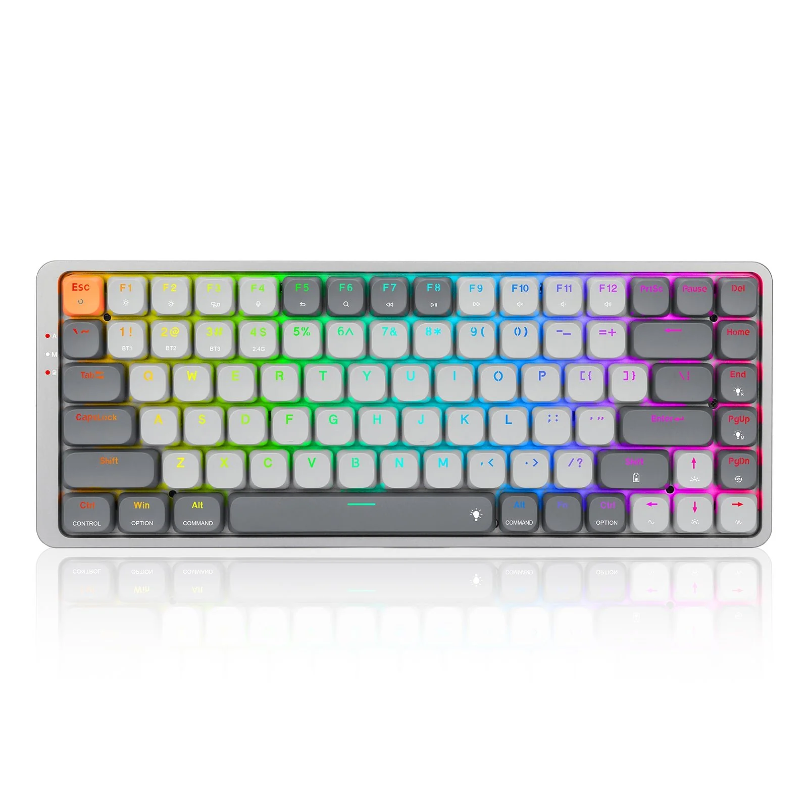 Teclado Gamer Redragon Azure 75% Low Profile K652GG-RGB-PRO Español Inalambrico