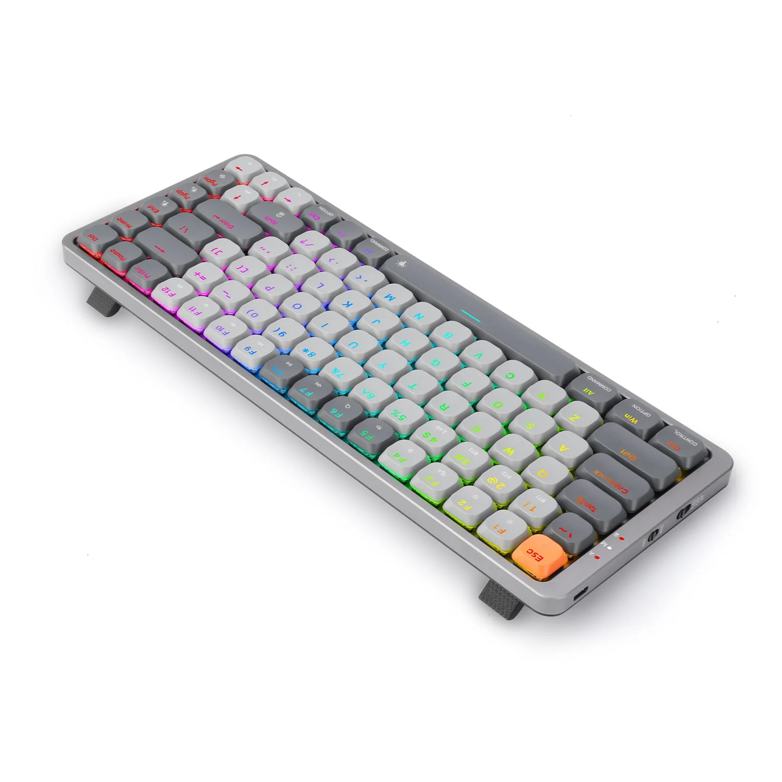 Teclado Gamer Redragon Azure 75% Low Profile K652GG-RGB-PRO Español Inalambrico - Imagen 4