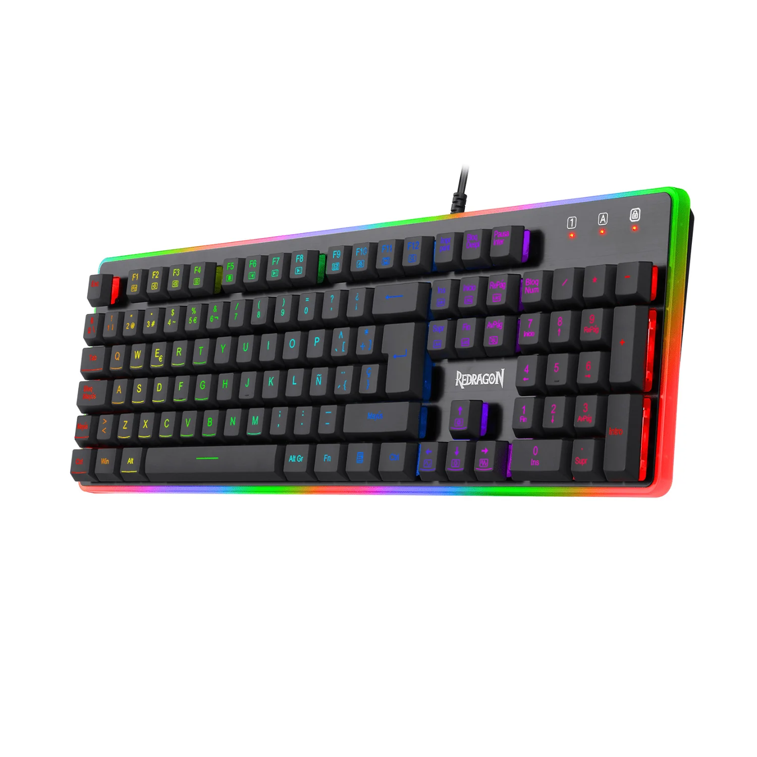 Teclado Gamer Redragon Dyaus 2 K509 RGB Negro Alambrico Español - Imagen 3
