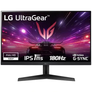 Monitor Gamer LG UltraGear 24GS60F-B 24" FHD IPS, 180Hz, 1ms, HDR10, G-Sync, FreeSync