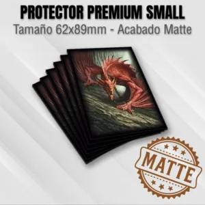 Protectores MATTE con Diseño | TOPDECK Small 62x89mm Wyvern de Sangre