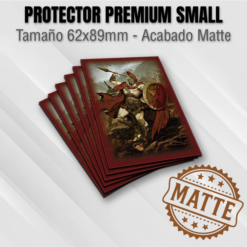 Protectores con Diseño | TOPDECK Small 62x89mm Leonidas