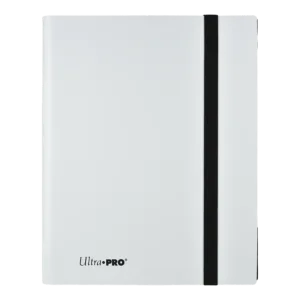 Carpeta Para Cartas TCG Ultra Pro Blinder 9 Pocket Eclipse Arctic White