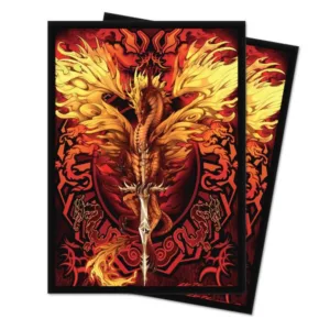Fundas Protectoras Estándar Flameblade de Ruth Thompson (paquete de 100) – Ultra Pro Card Sleeves