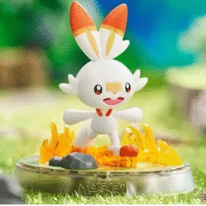 Figura Armable Pokemon – Blokees – Classic Version-S “New Encounters of Exploration” – Scorbunny (Articulado)
