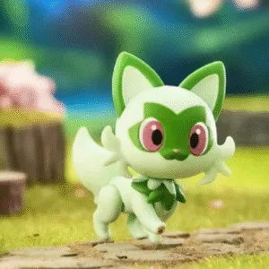 Figura Armable Pokemon – Blokees – Classic Version-S “New Encounters of Exploration” – Sprigatito (Articulado)