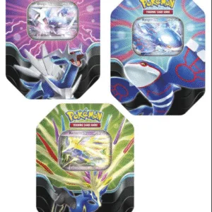 Cartas Pokemon Lata Leyendas Azules Español Kyogre ex/ Xerneas ex/ Dialga ex