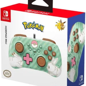 Control Joystick Horipad Mini Pokemon Pikachu & Eevee