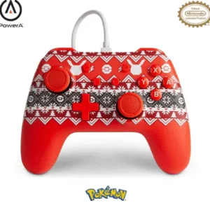 Control Joystick Alambrico de Nintendo Switch Holiday Sweater