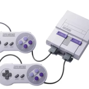 Consola Super Nintendo (SNES) + 2 controles + 1 Juego (Open Box)