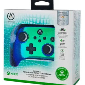 Control Joystick Alambrico Xbox PowerA Raptor Chrome Series X|S