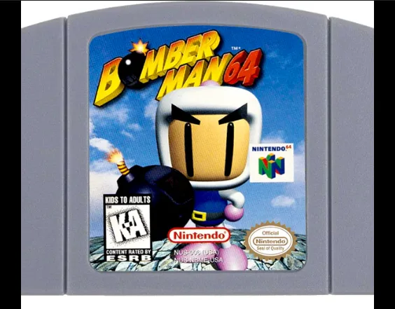 Juego de Nintendo 64 Bomberman 64 (Open Box)