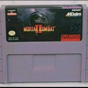Juego de Snes Mortal Kombat 2 (Open Box)