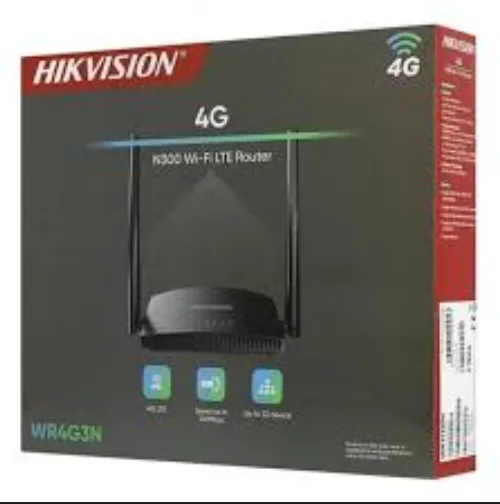 Router Módem Hikvision 4G LTE Inalámbrico N300 ( DS-3WR4G3N)