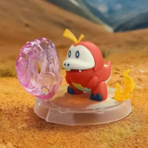 Figura Armable Pokemon – Blokees – Classic Version-S “New Encounters of Exploration” – Fuecoco (Articulado)