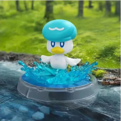 Figura Armable Pokemon – Blokees – Classic Version-S “New Encounters of Exploration” – Quaxly (Articulado)